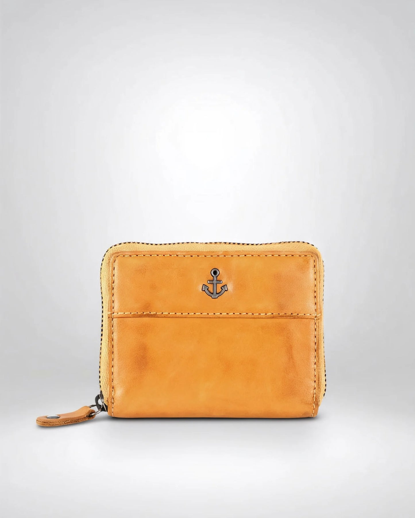 #farbe_mustard – Cadis Geldbörse, Frontansicht