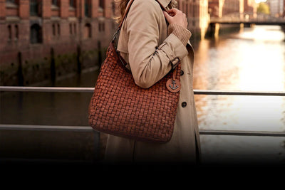 Geflochtene Taschen