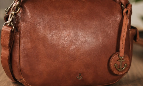 Nahaufnahme von Handtasche für Damen