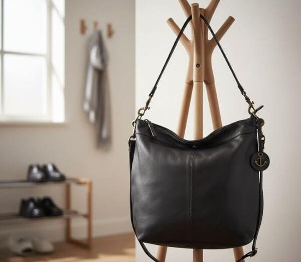 Hobo Bag an Kleiderständer