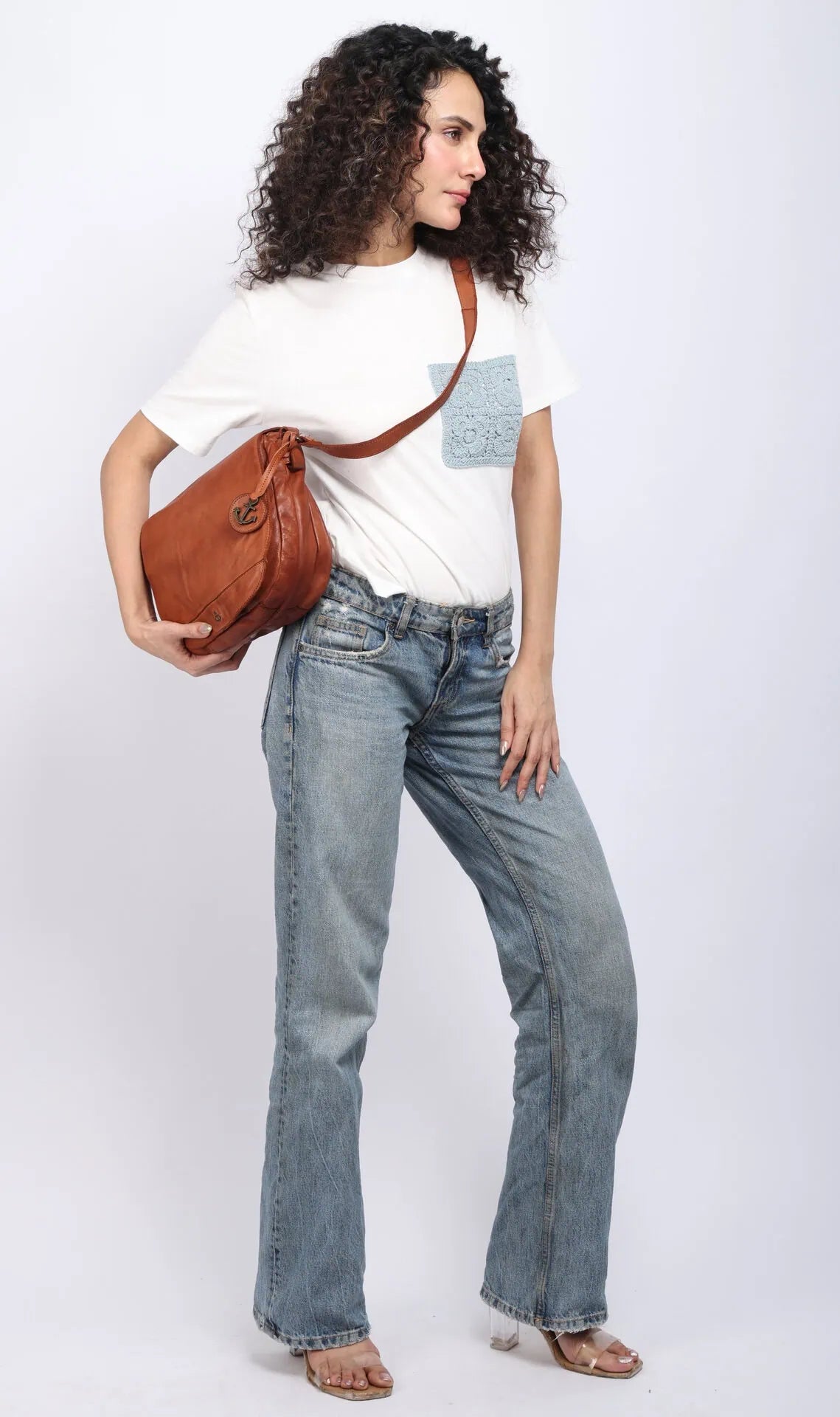 Lotta-2 – Voir le sac porté – Cognac