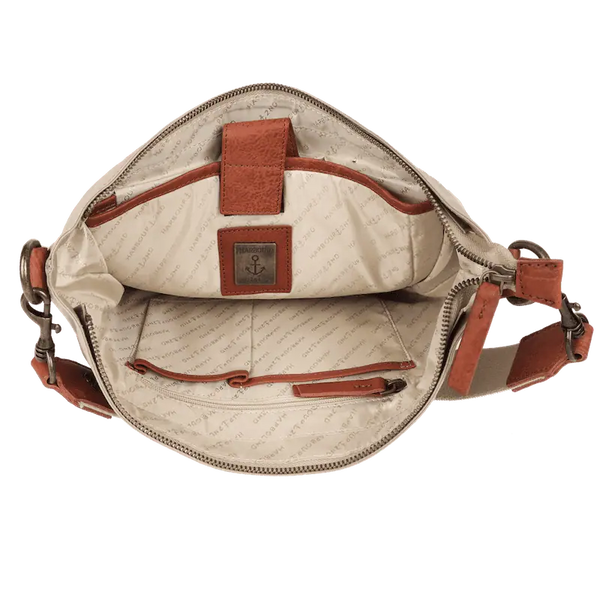 Monika - khaki/cognac