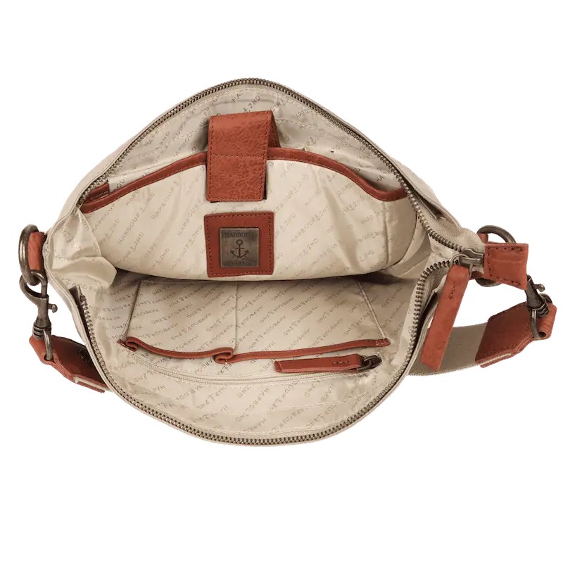 Monika - khaki/cognac