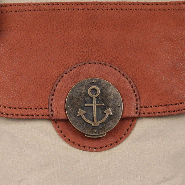 Monika - khaki/cognac