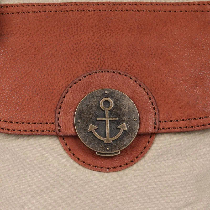 Monika - khaki/cognac