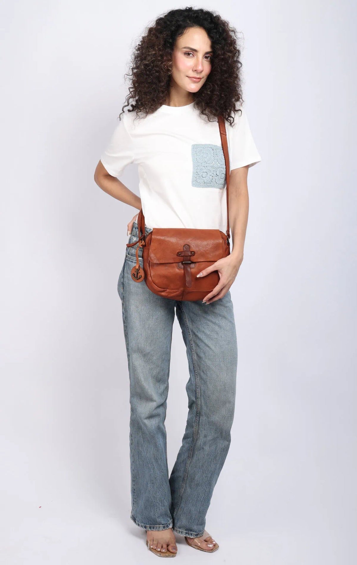Reese – See it on the model – Cognac