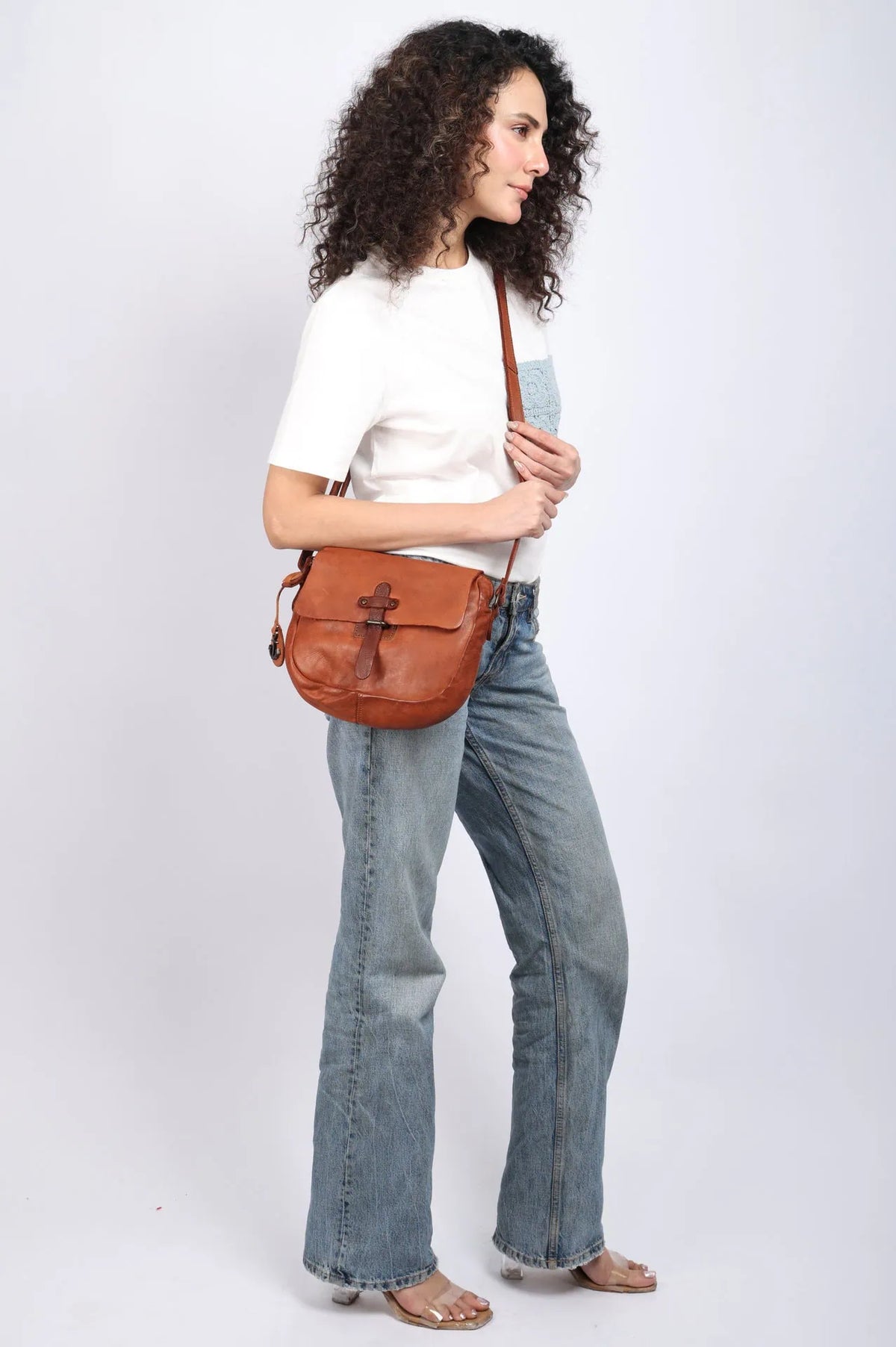 Reese – See it on the model – Cognac