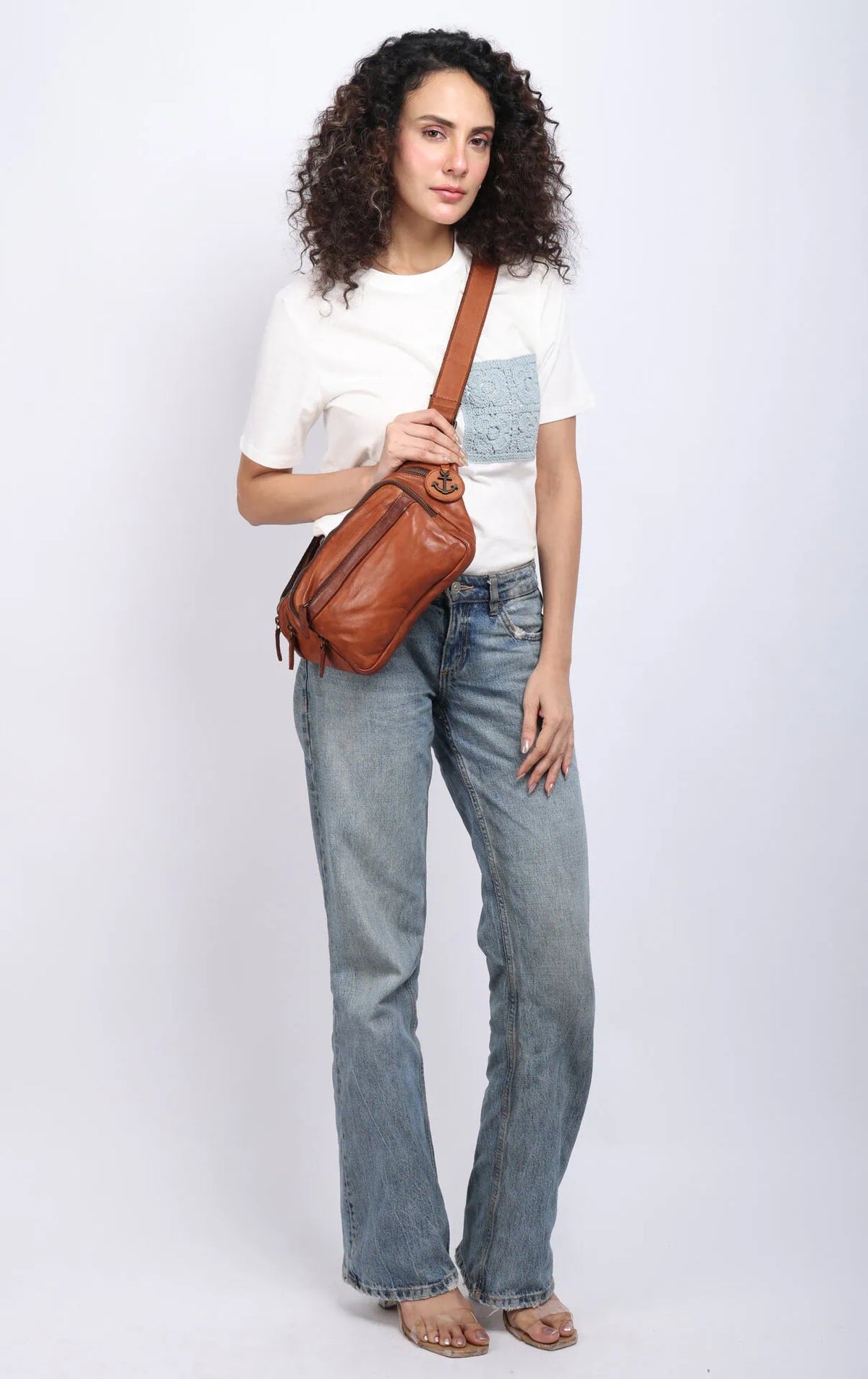 Harper – See it on the model – Cognac