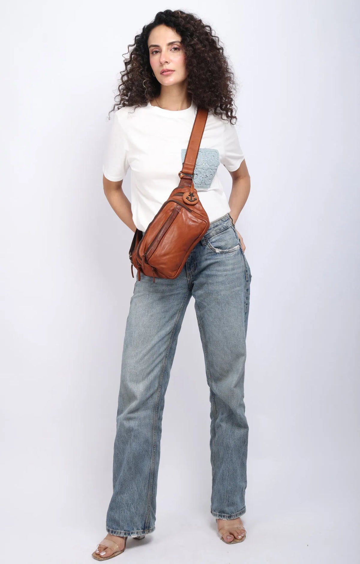 Harper – See it on the model – Cognac