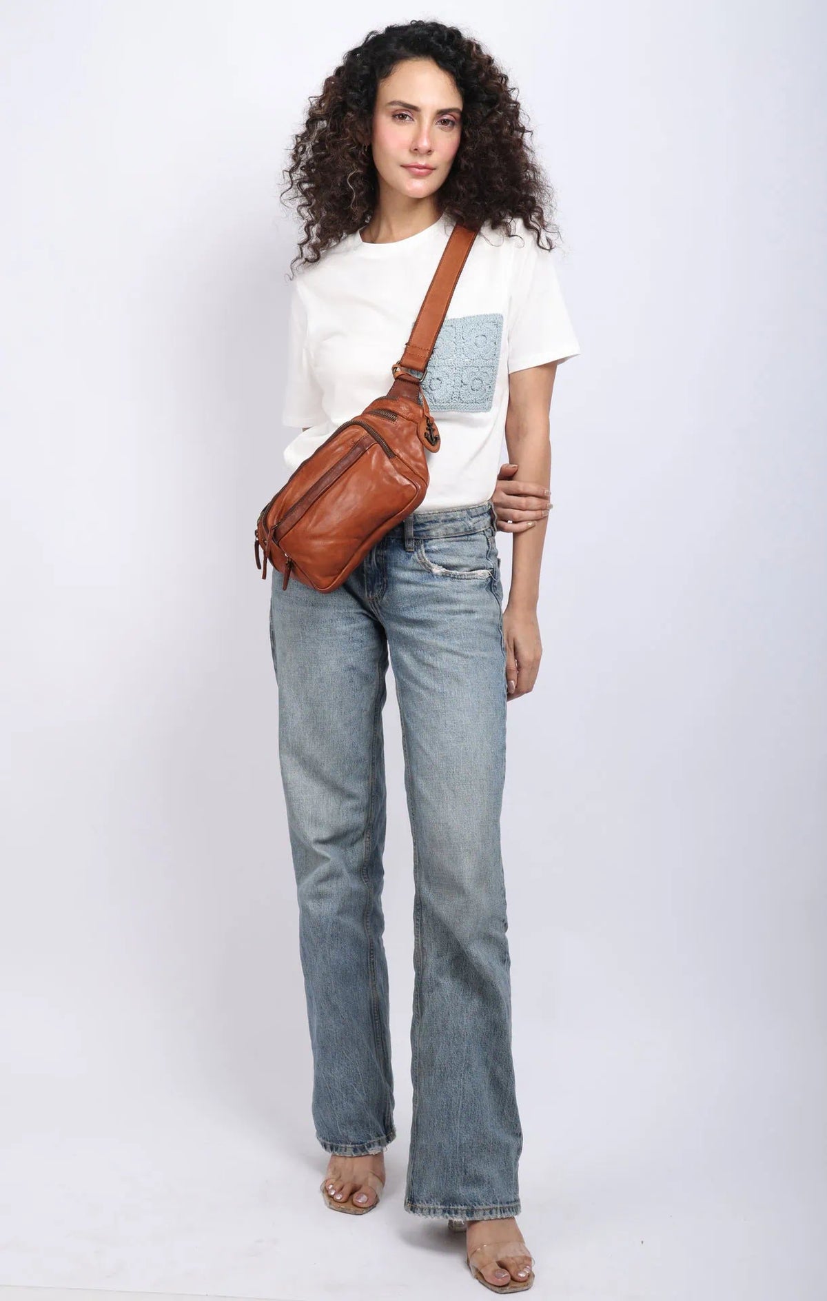 Harper – See it on the model – Cognac
