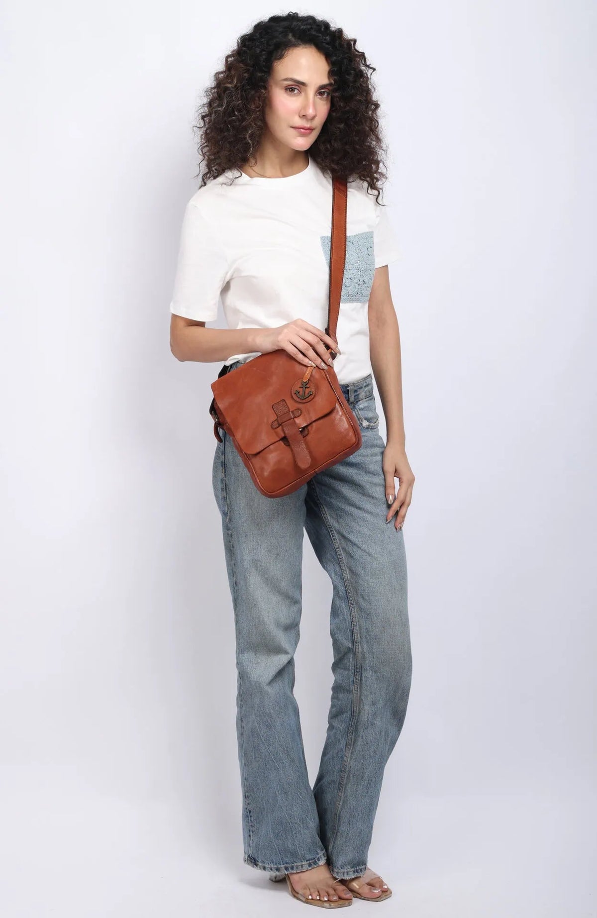Talon – See it on the model – Cognac