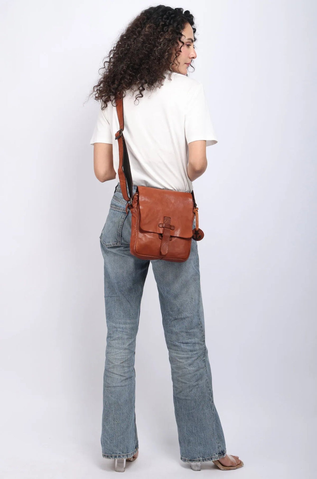 Talon – See it on the model – Cognac