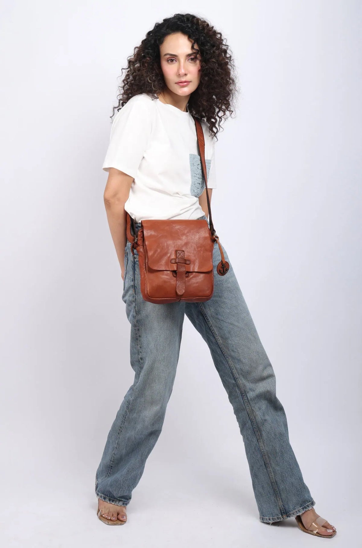 Talon – See it on the model – Cognac