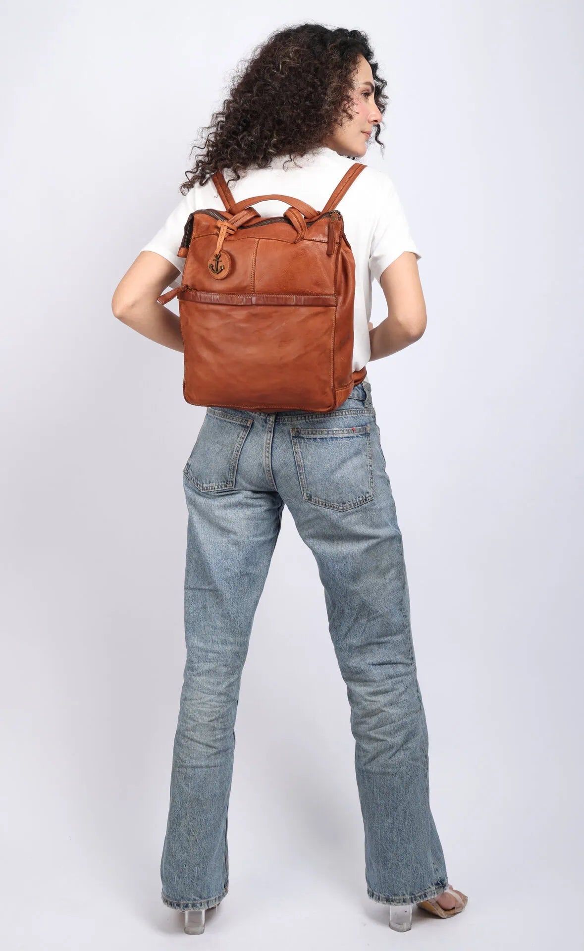 Franny – See it on the model – Cognac