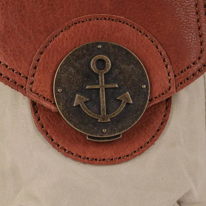 Miki - khaki/cognac