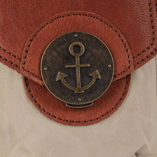 Miki - khaki/cognac