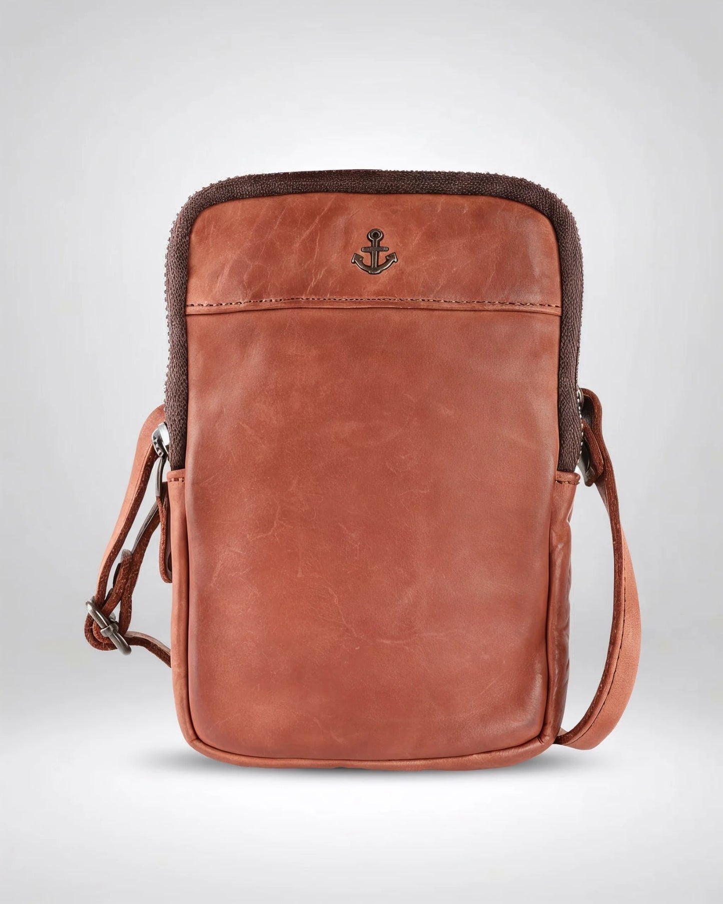 #farbe_cognac – Benita Crossbody Bag, Frontansicht