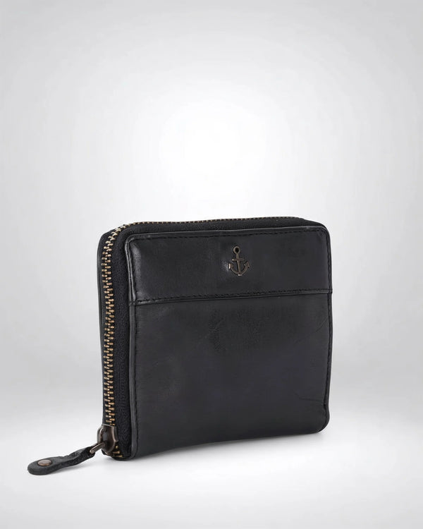 #farbe_ash – Komet Geldbörse, schräge Seitenansicht
