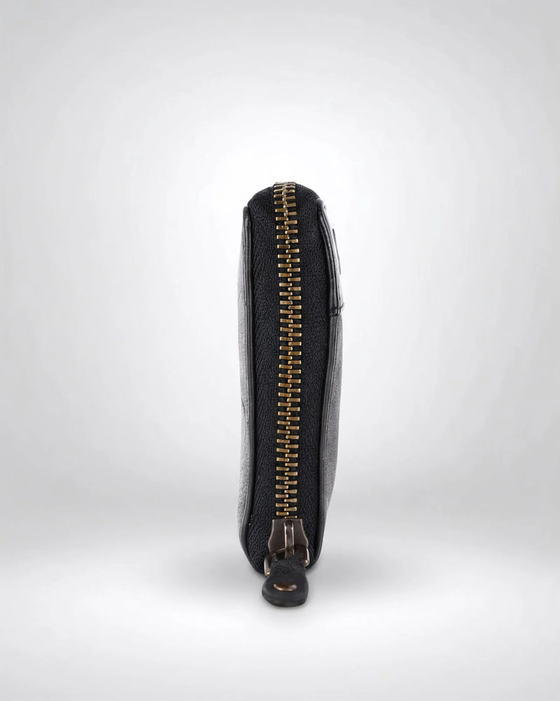 #farbe_ash – Komet Geldbörse, Seitenansicht
