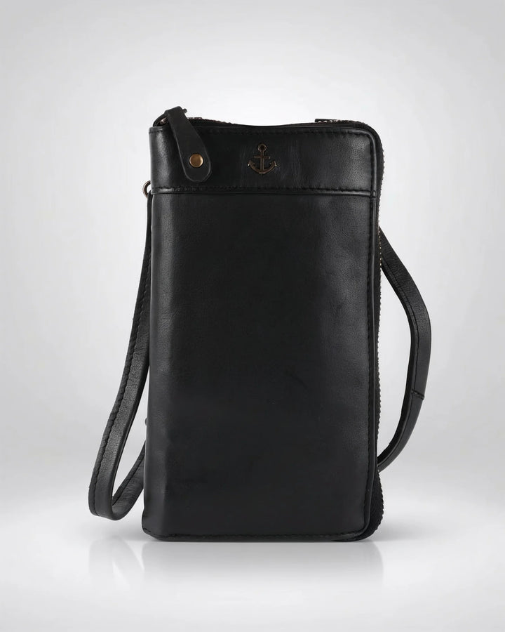 #farbe_ash – Lina Geldbörse, Frontansicht
