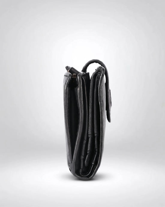 #farbe_ash – Stella Geldbörse, Seitenansicht
