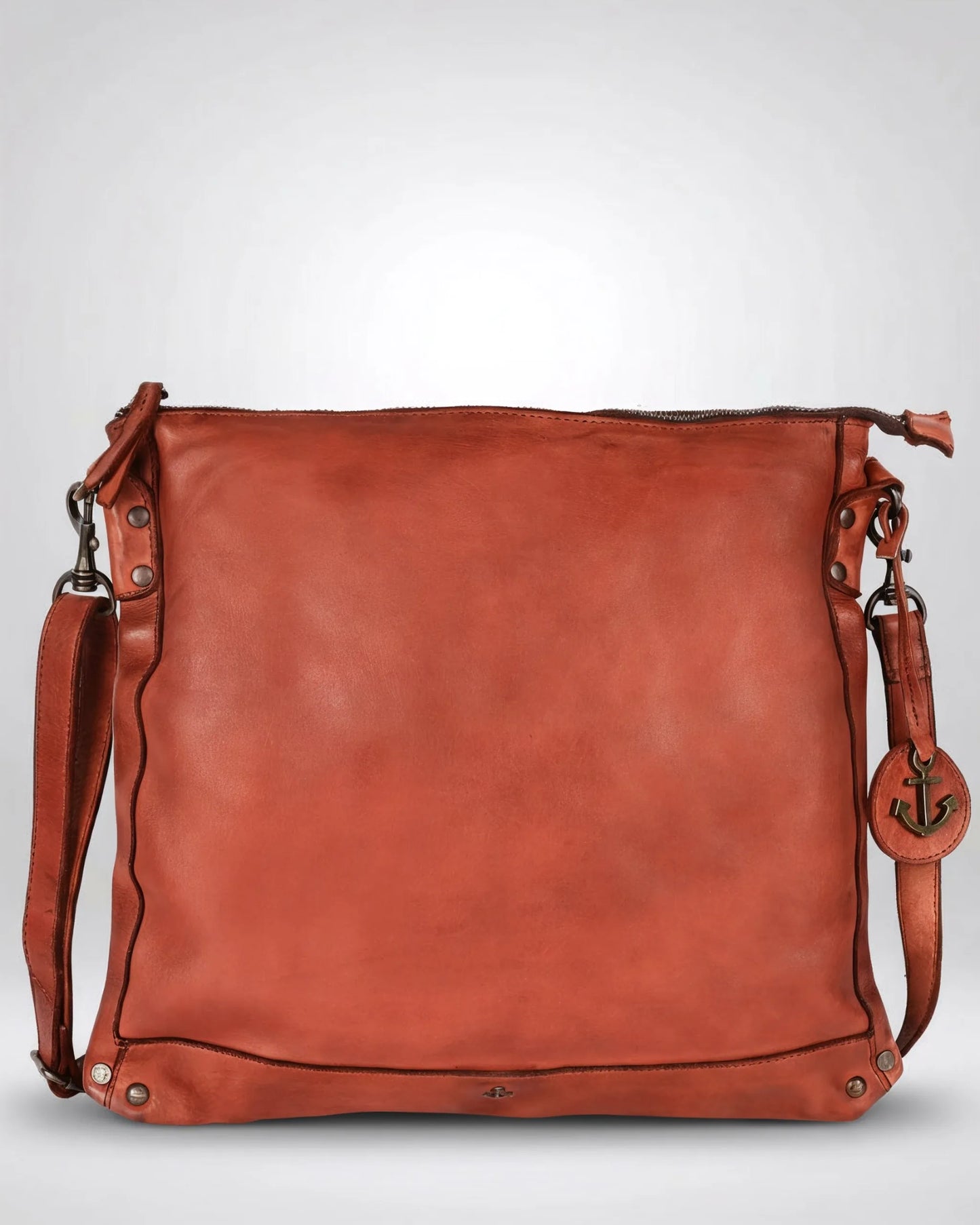 #farbe_cognac – Harbour 2nd Vera 2 Ledertasche, Frontansicht
